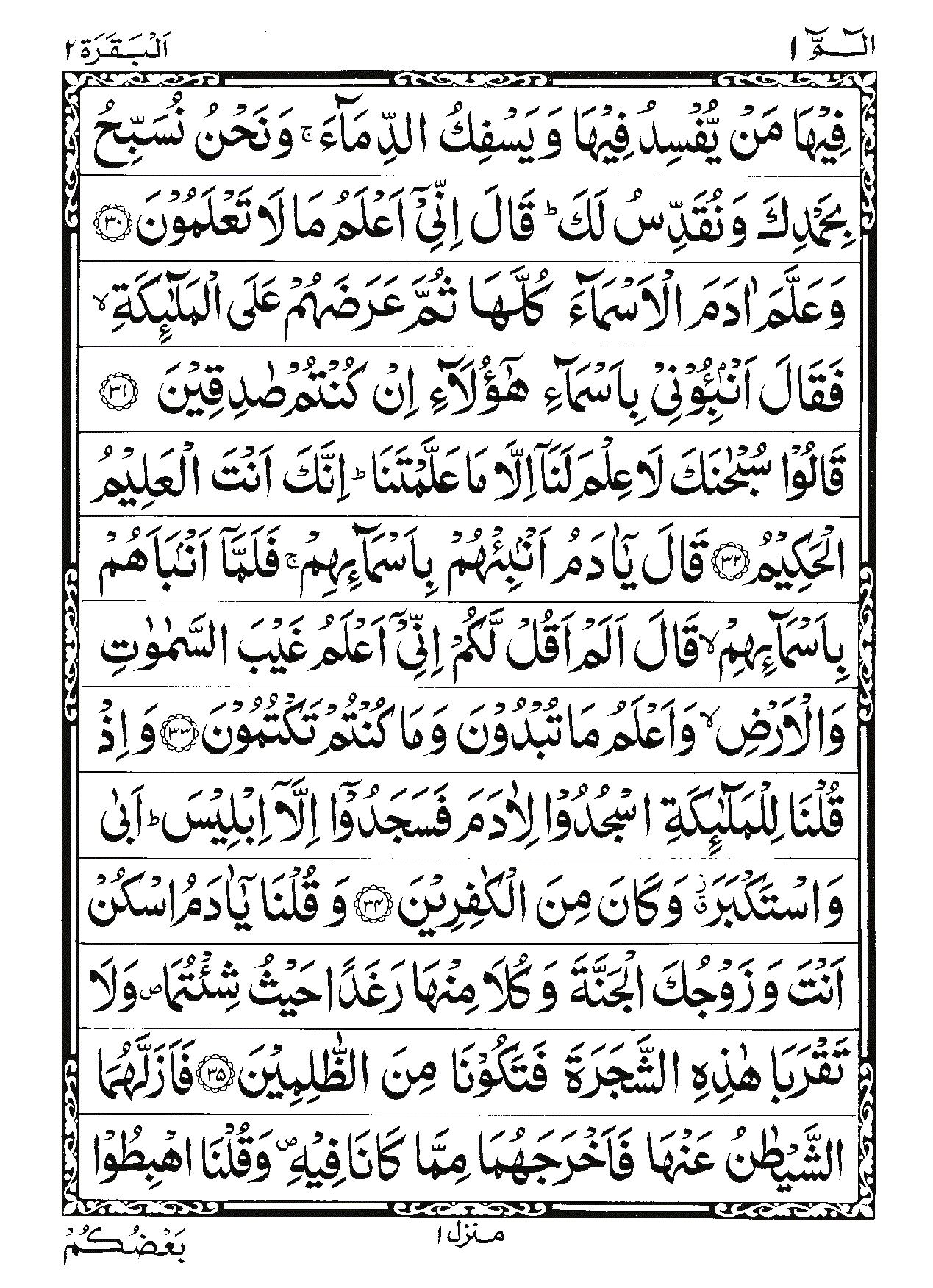 Surah Al-Baqarah Page 6